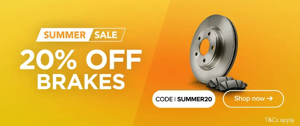 Summer Savings 20% off Braking - Apply code at checkout