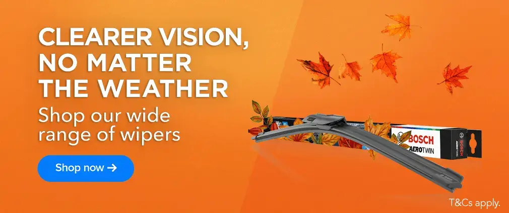 Cleaner vision no matter the weather - shop our wide range of wipers
