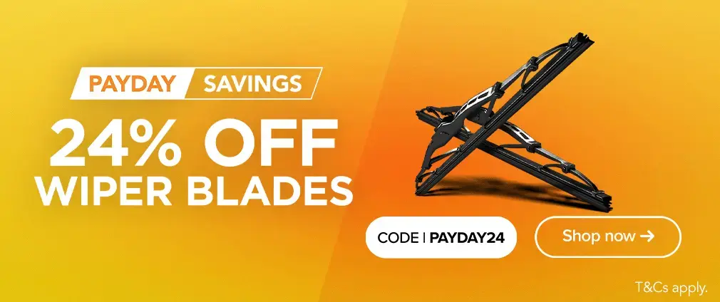 Payday savings 24% off Wipers - Apply code at checkout  