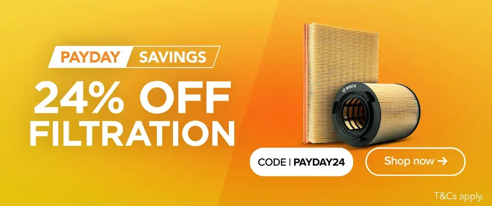 Payday savings 24% off Filtration - Apply code at checkout