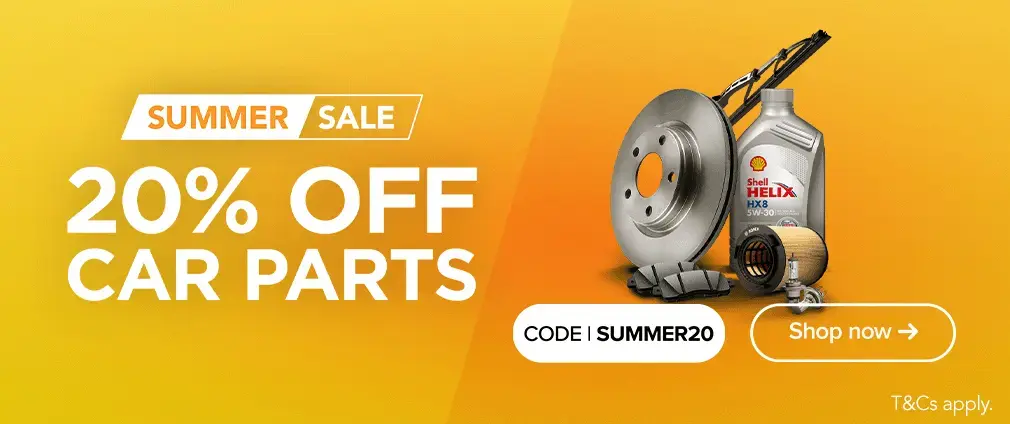 Summer Savings 20% off Car Parts - Apply code at checkout