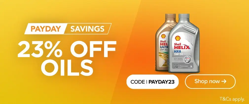 Payday Savings 23% off Oil - Apply code at checkout  