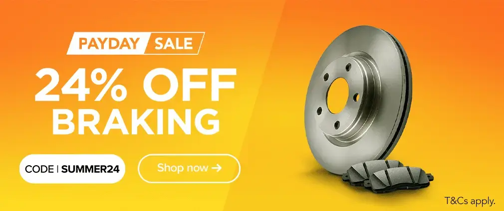 24% off Braking - apply code SUMMER24 at checkout