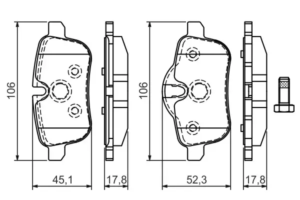 Bosch Brake Pad