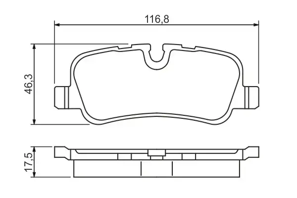 Bosch Brake Pad
