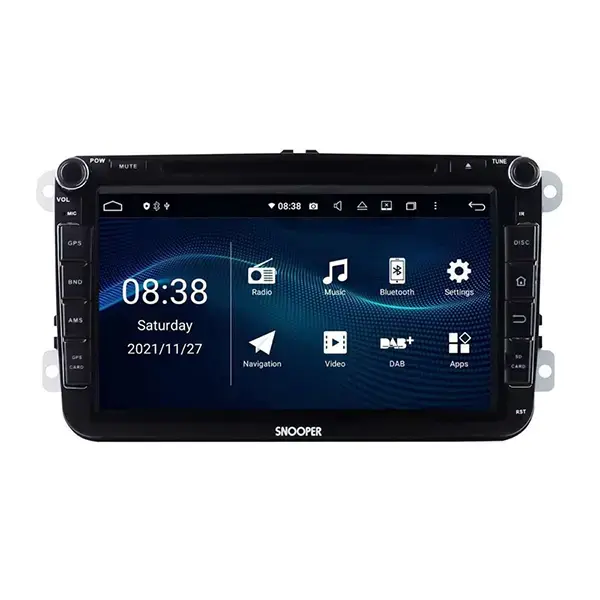 SNOOPER 8" Multimedia Player with Smartphone Control for VW T5 & T6