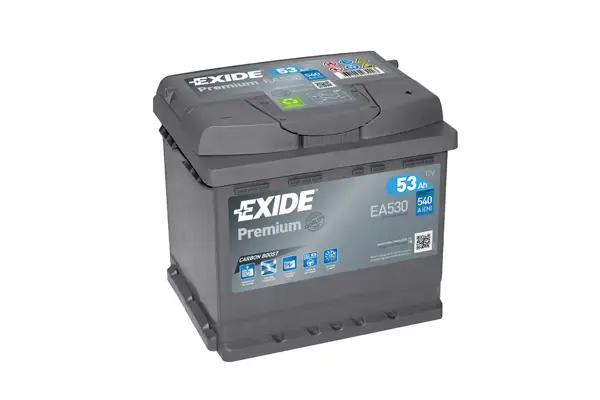 Exide 012 Car Battery (53Ah) - 4 Year Guarantee