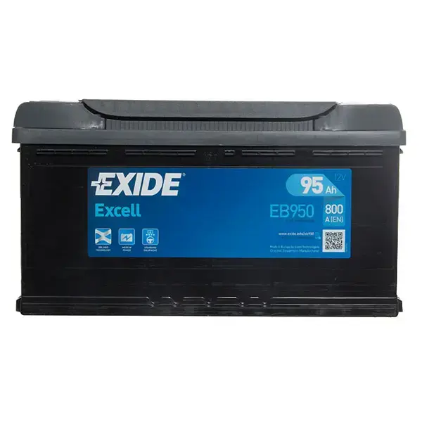 Exide 017 Car Battery - 3 Year Guarantee