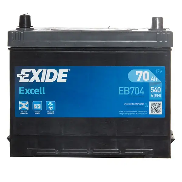 Exide 030 Car Battery - 3 Year Guarantee