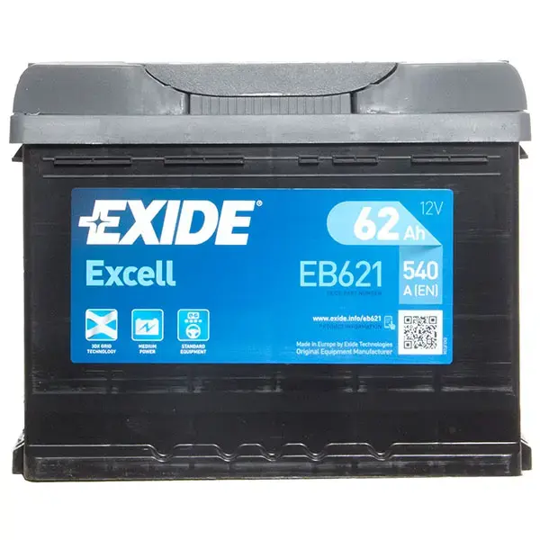 Exide 078 Car Battery - 3 Year Guarantee