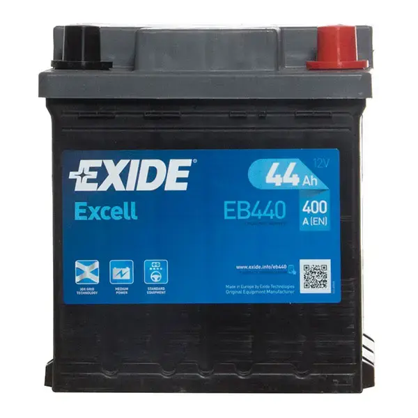 Exide Car Battery 202 - 3 Year Guarantee