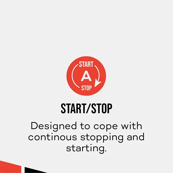 Lion AGM Stop/Start 115 80AH 800CCA Car Battery - 3 year Guarantee