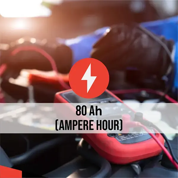 Lion AGM Stop/Start 115 80AH 800CCA Car Battery - 3 year Guarantee