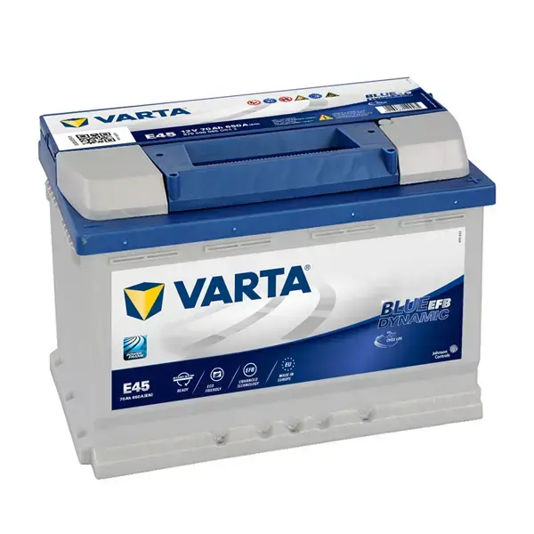 Varta EFB Stop/Start 096 70AH 760CCA Car Battery - 3 Year Guarantee