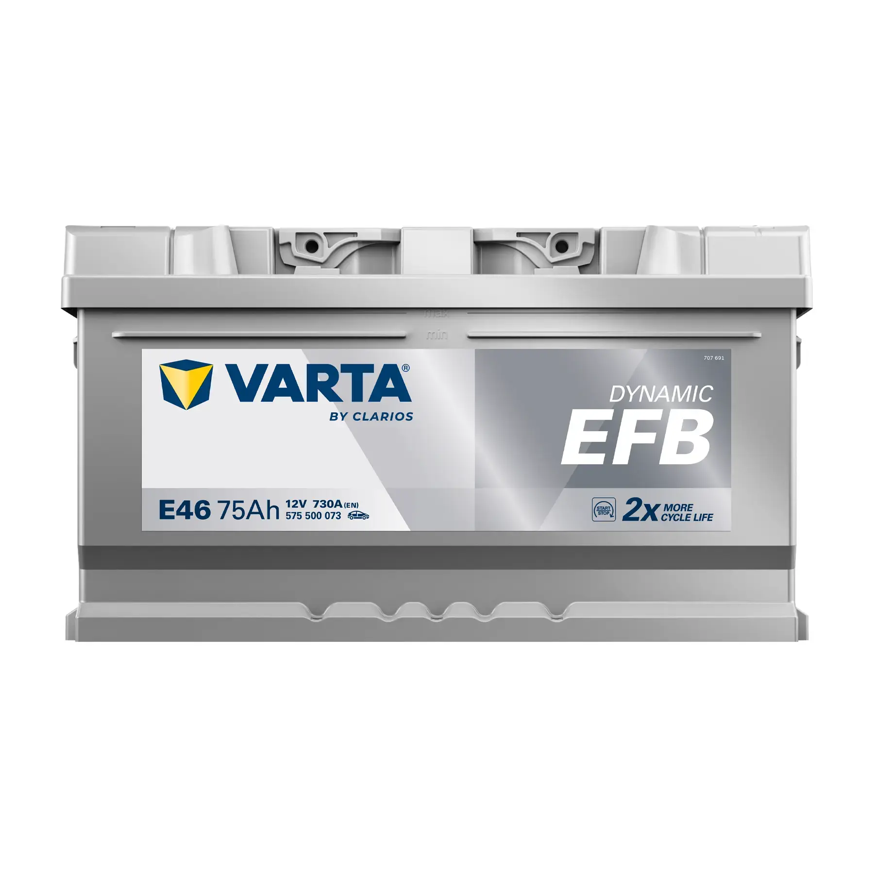 Varta EFB Stop/Start 110 75AH 730CCA Car Battery - 3 Year Guarantee