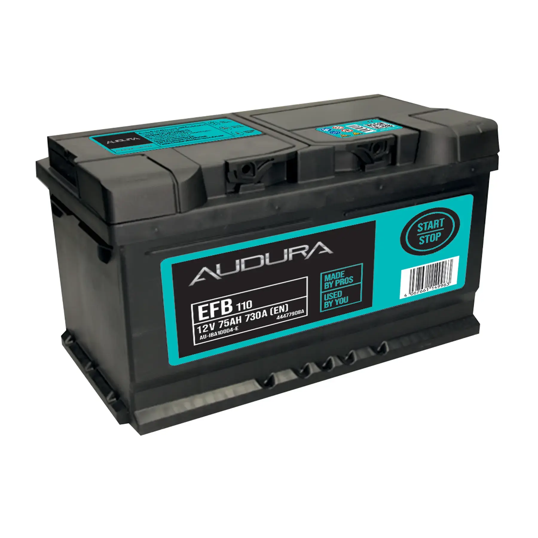 Audura 110 EFB Stop/Start Battery - 3 Year Guarantee