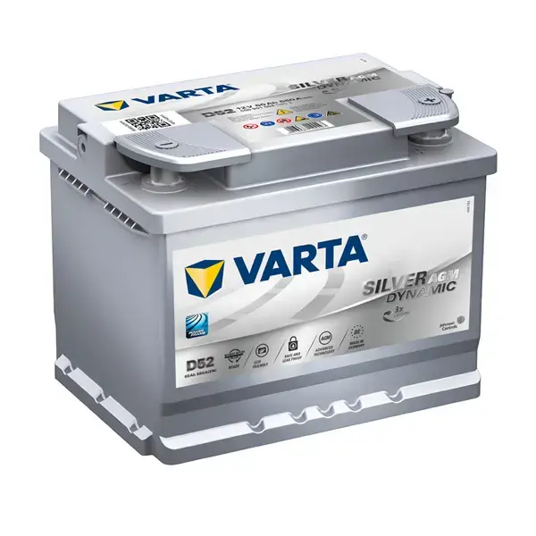 Varta AGM Stop/Start 027 60AH 680 CCA Car Battery - 3 Year Guarantee