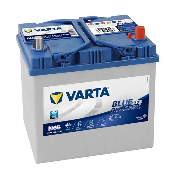 Varta EFB Stop/Start 005 65AH 650CCA Car Battery - 3 Year Guarantee