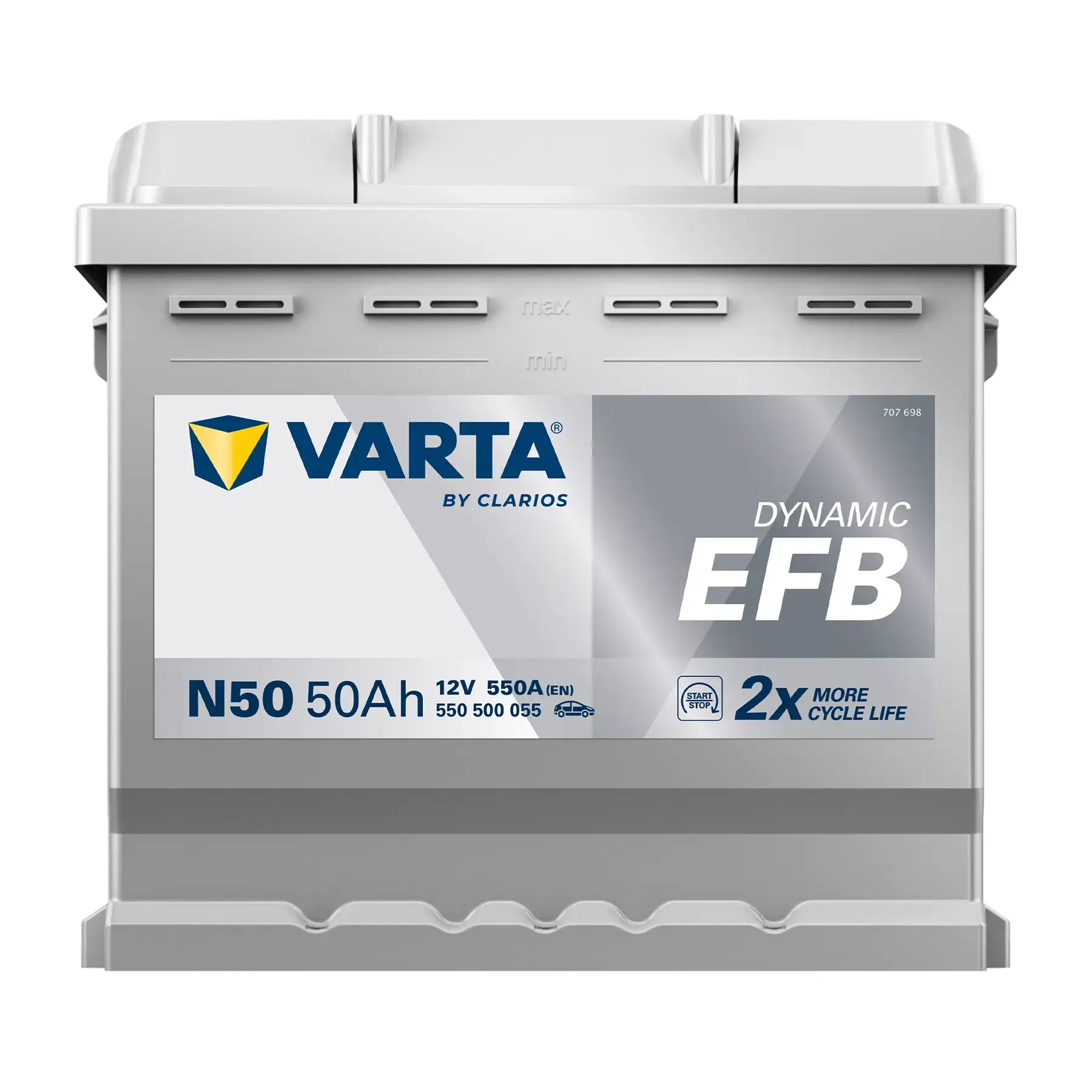 Varta 012 Car Battery - 3 Year Guarantee
