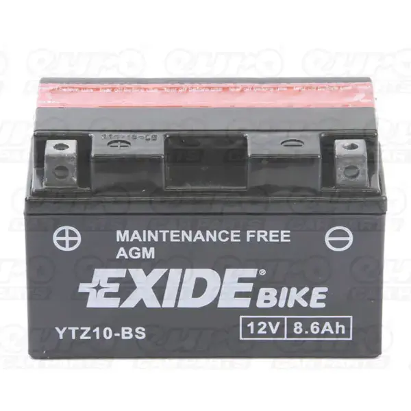 Exide YTZ10-BS Motorcycle Battery