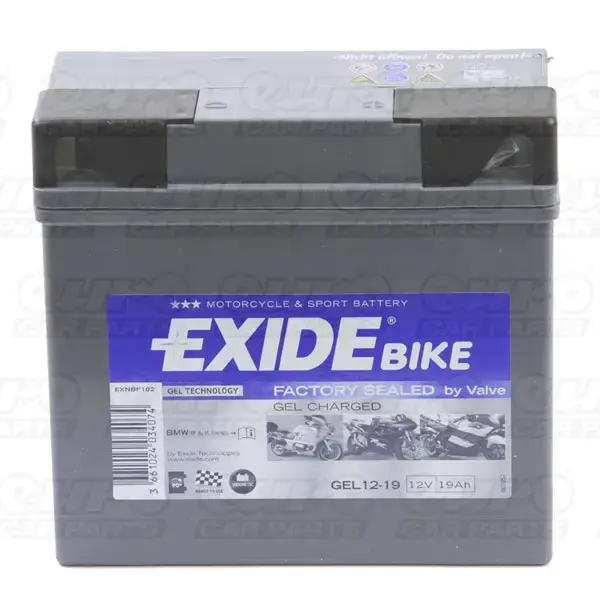 Exide GEL12-19 Motorcycle Battery