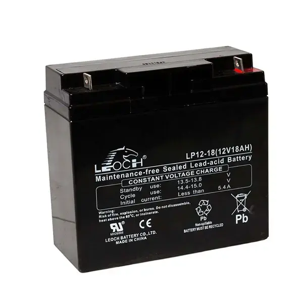 Leoch VRLA Sealed Battery 12V 18AH (Spade)