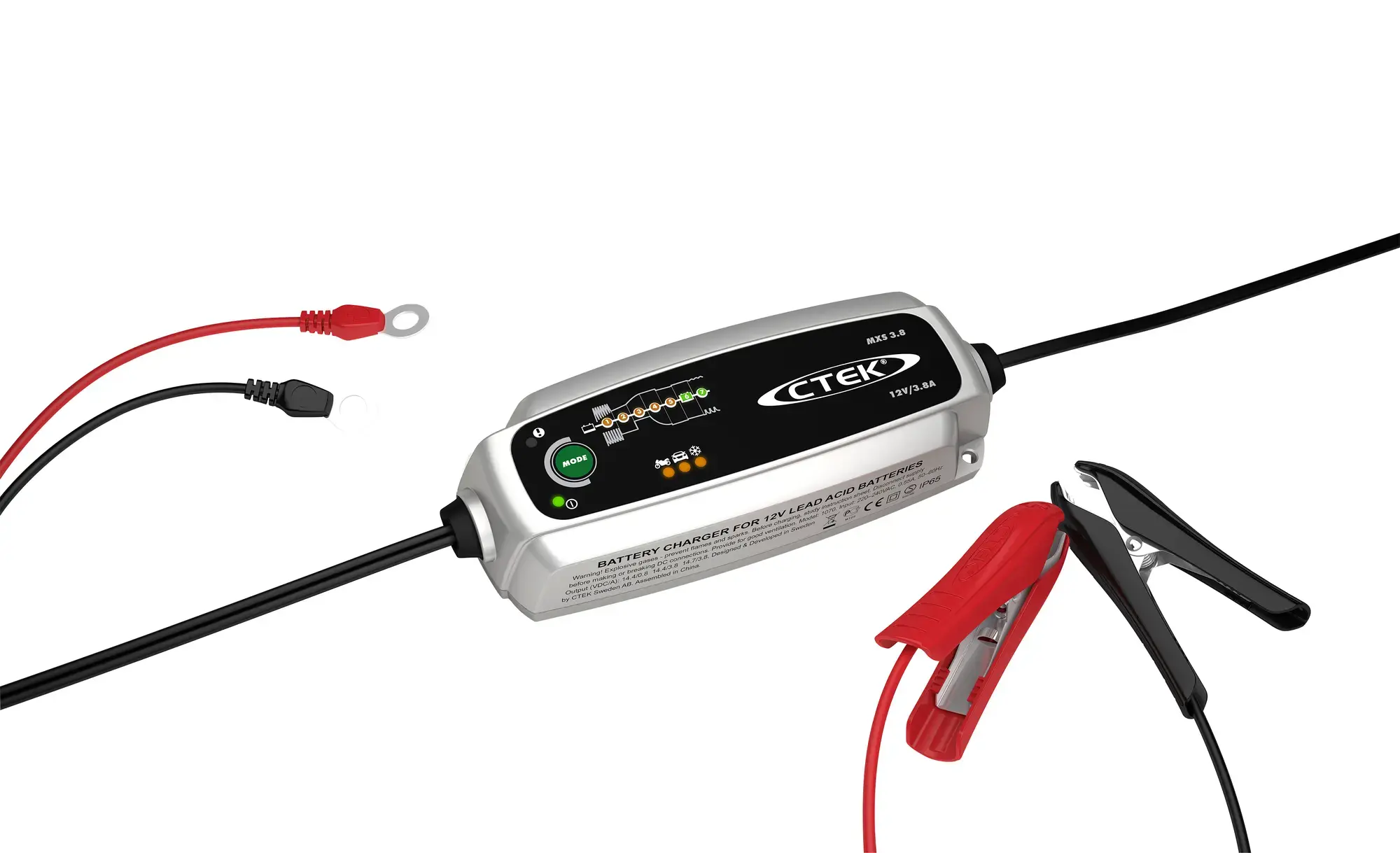 CTEK MXS 3.8 Smart Battery Charger & Conditioner