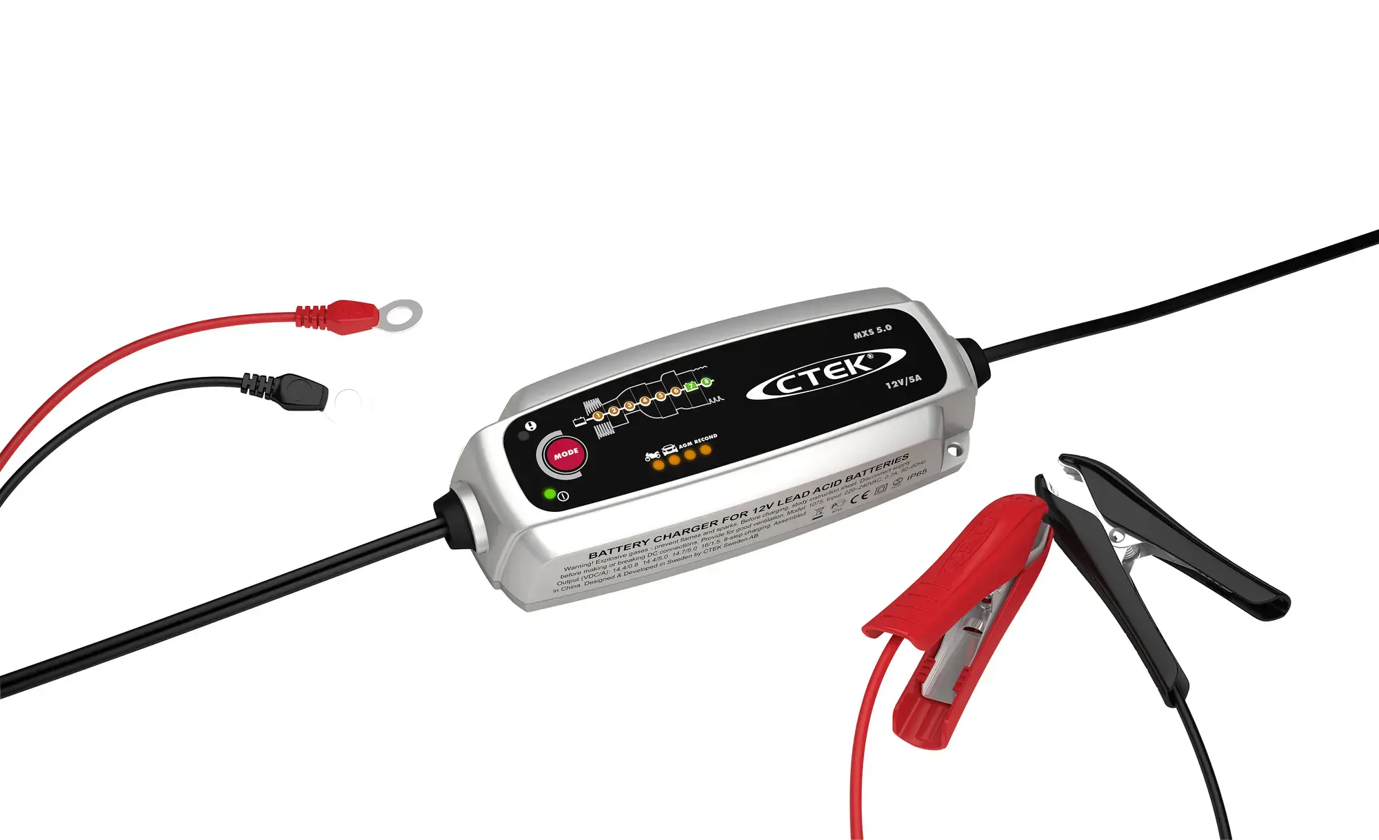 CTEK MXS5.0 Smart Battery Charger & Conditioner