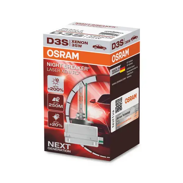 Osram Night Breaker Laser D3S Xenon Single Box
