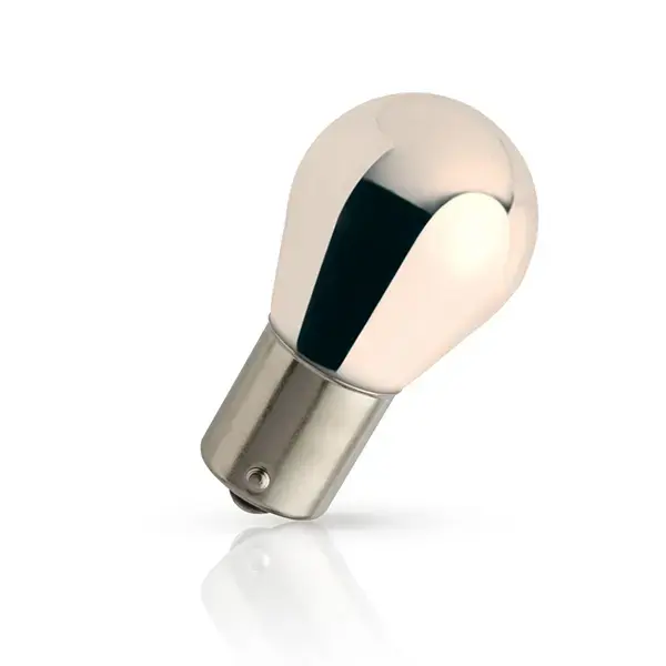 Philips Silver Vision 581 12V PY21W Amber Bulb - Twin Pack