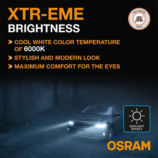 Osram LEDriving® XTR H4 Cool White 6000K 12V Kit