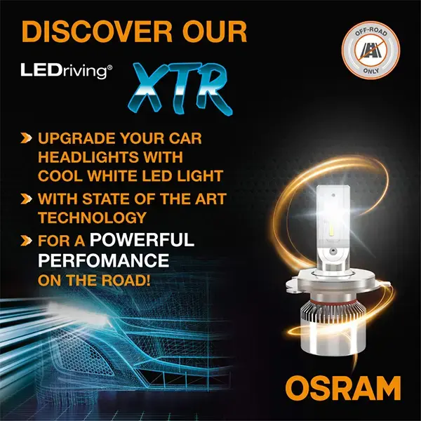 Osram LEDriving® XTR H7 Cool White 6000K 12V Kit