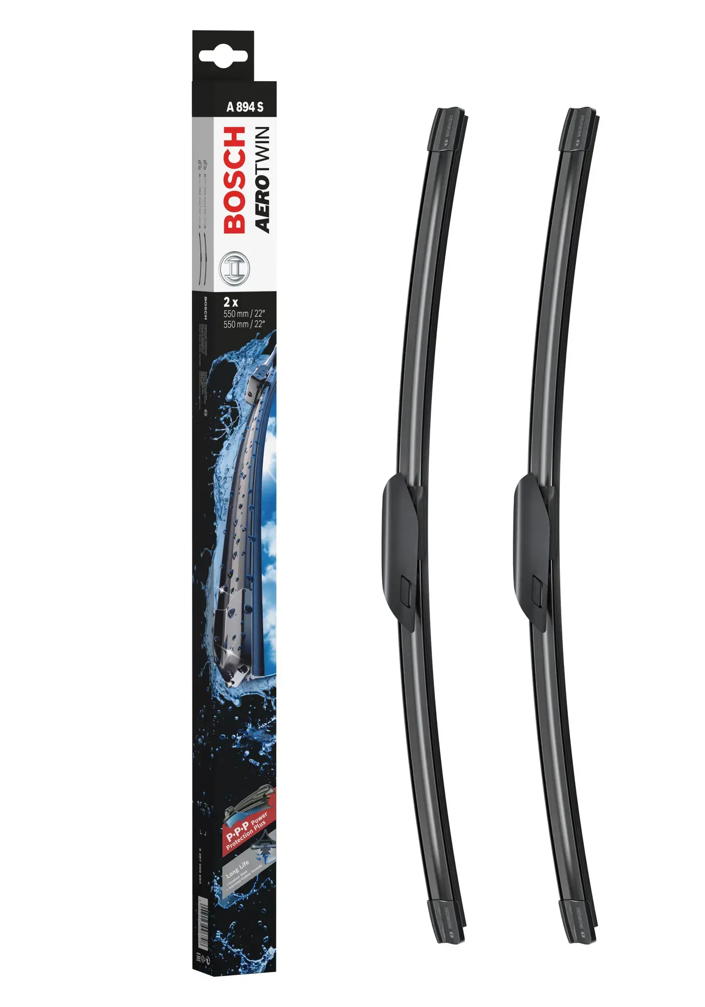 Bosch AEROTWIN FLAT WIPER BLADE SET A894S