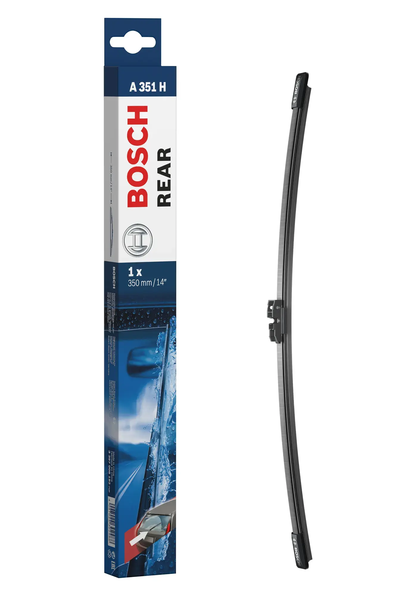 Bosch Aerotwin Flat Wiper Blade Rear A351H
