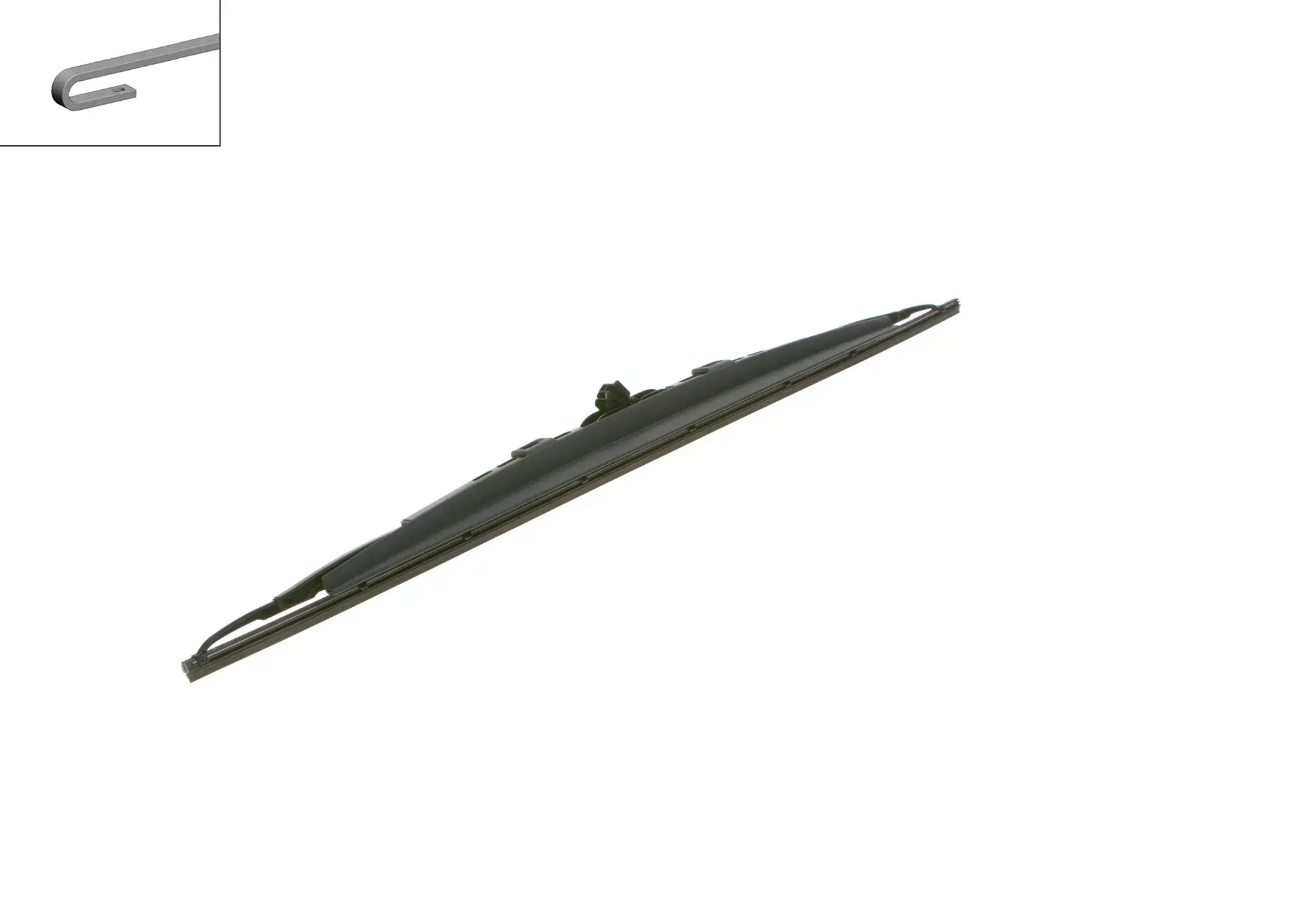 Bosch Super Plus Single Universal Wiper Blade With Spoiler SP24S