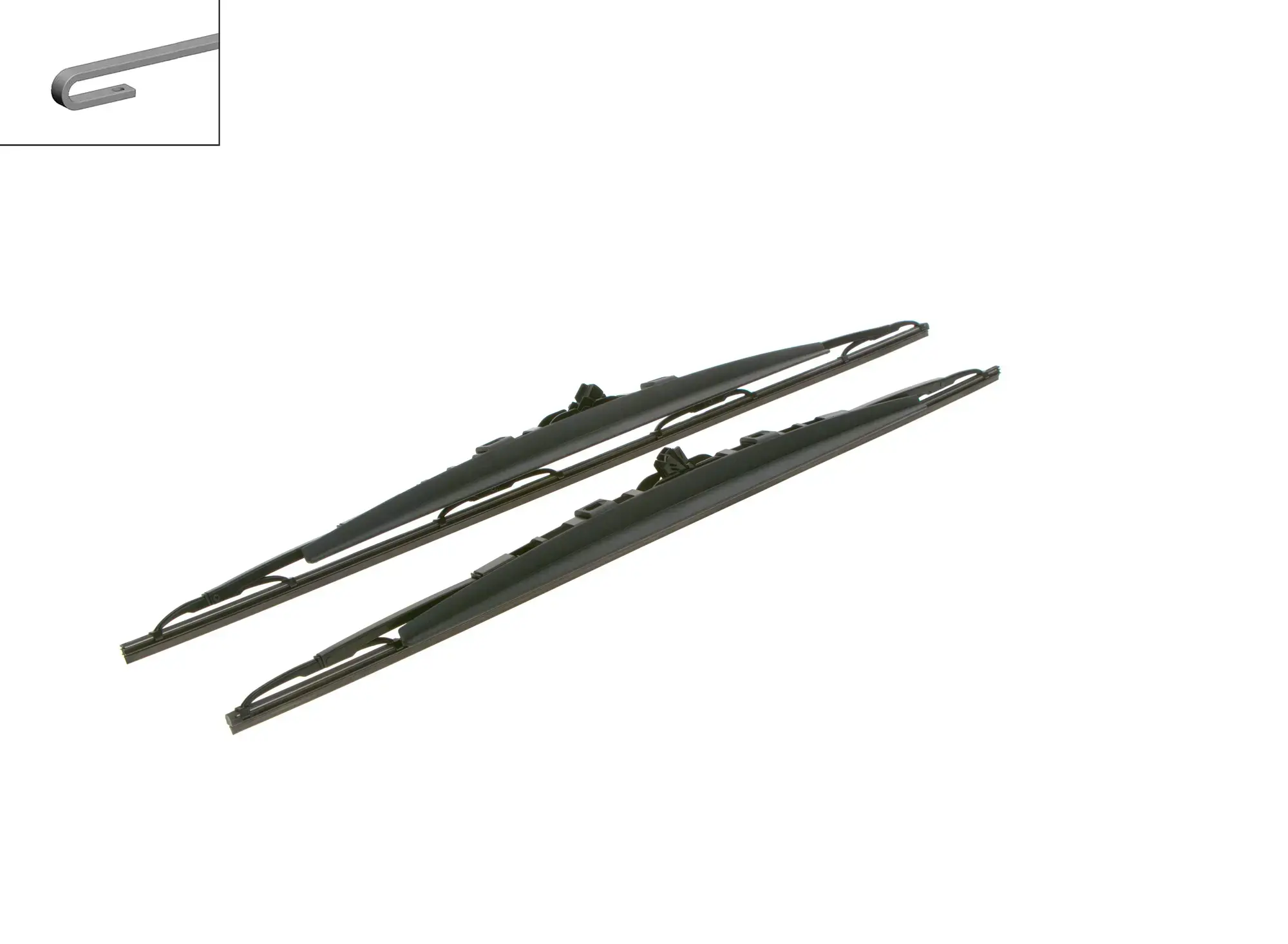 Bosch Super Plus Specific Wiper Blade Set With Spoilers 702S