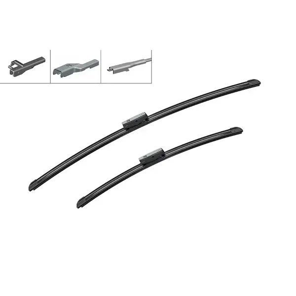 Bosch Aerotwin Multiclip Flat Wiper Blade Set AM310S