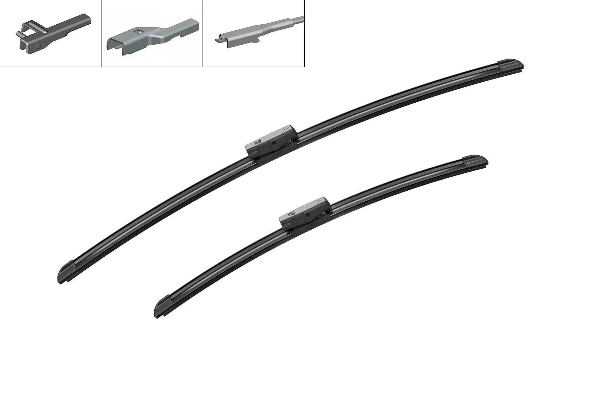 Bosch Aerotwin Multiclip Flat Wiper Blade Set AM310S