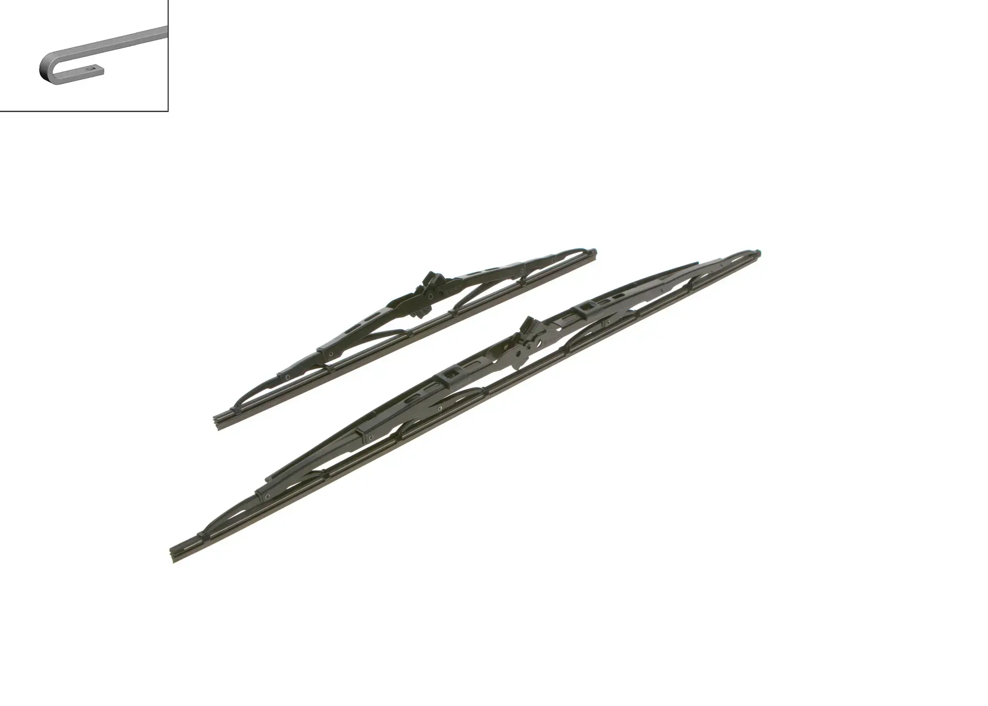 Bosch Super Plus Universal Wiper Blade Set With Spoiler SP24/16S
