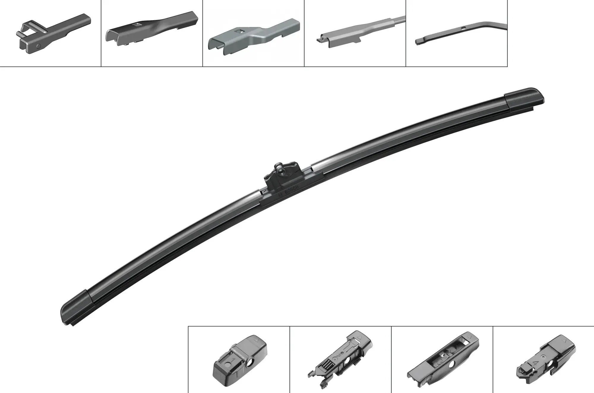 Bosch Aerotwin Single Flat Wiper Blade AP17U