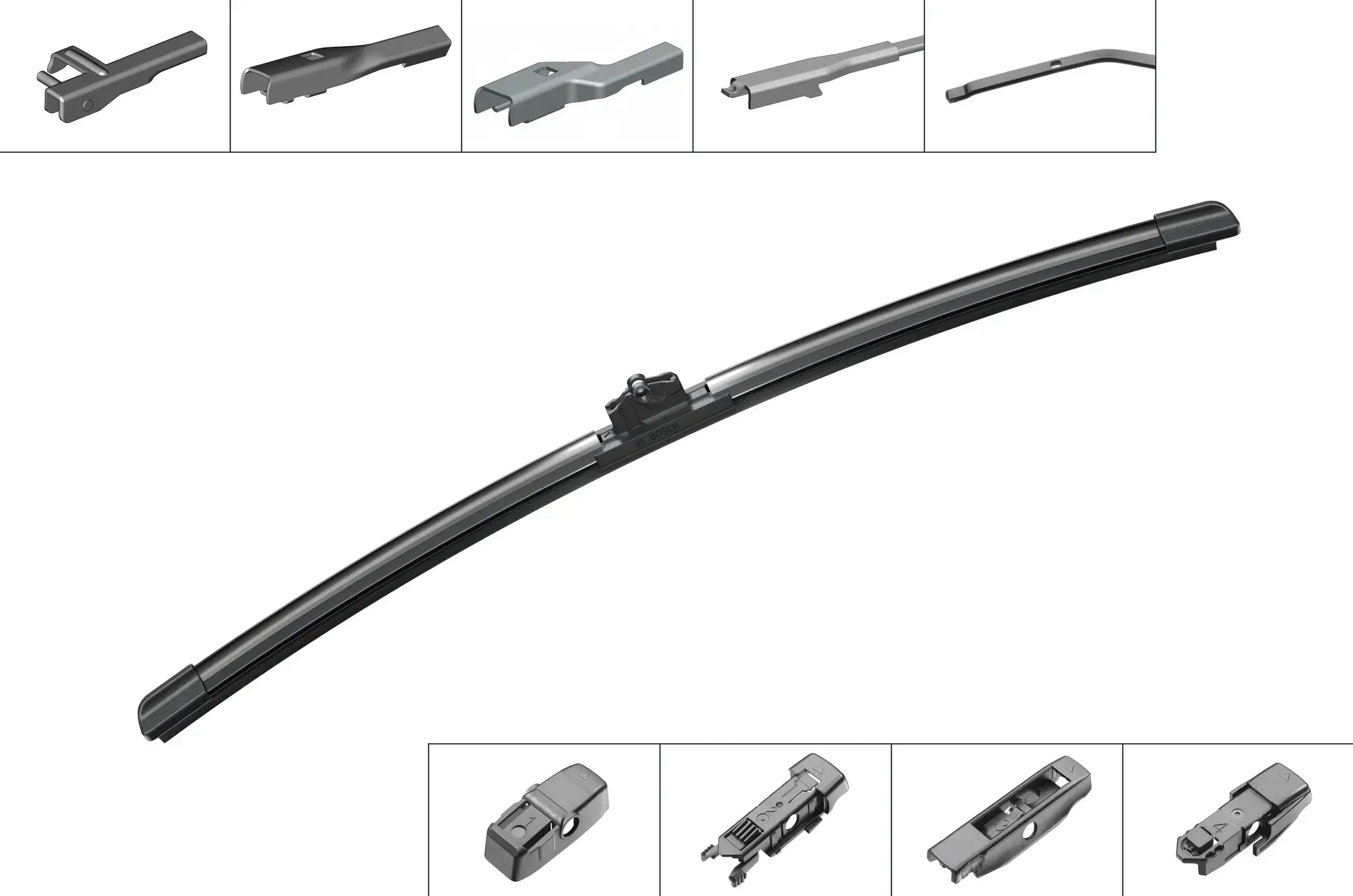 Bosch Aerotwin Single Flat Wiper Blade AP18U