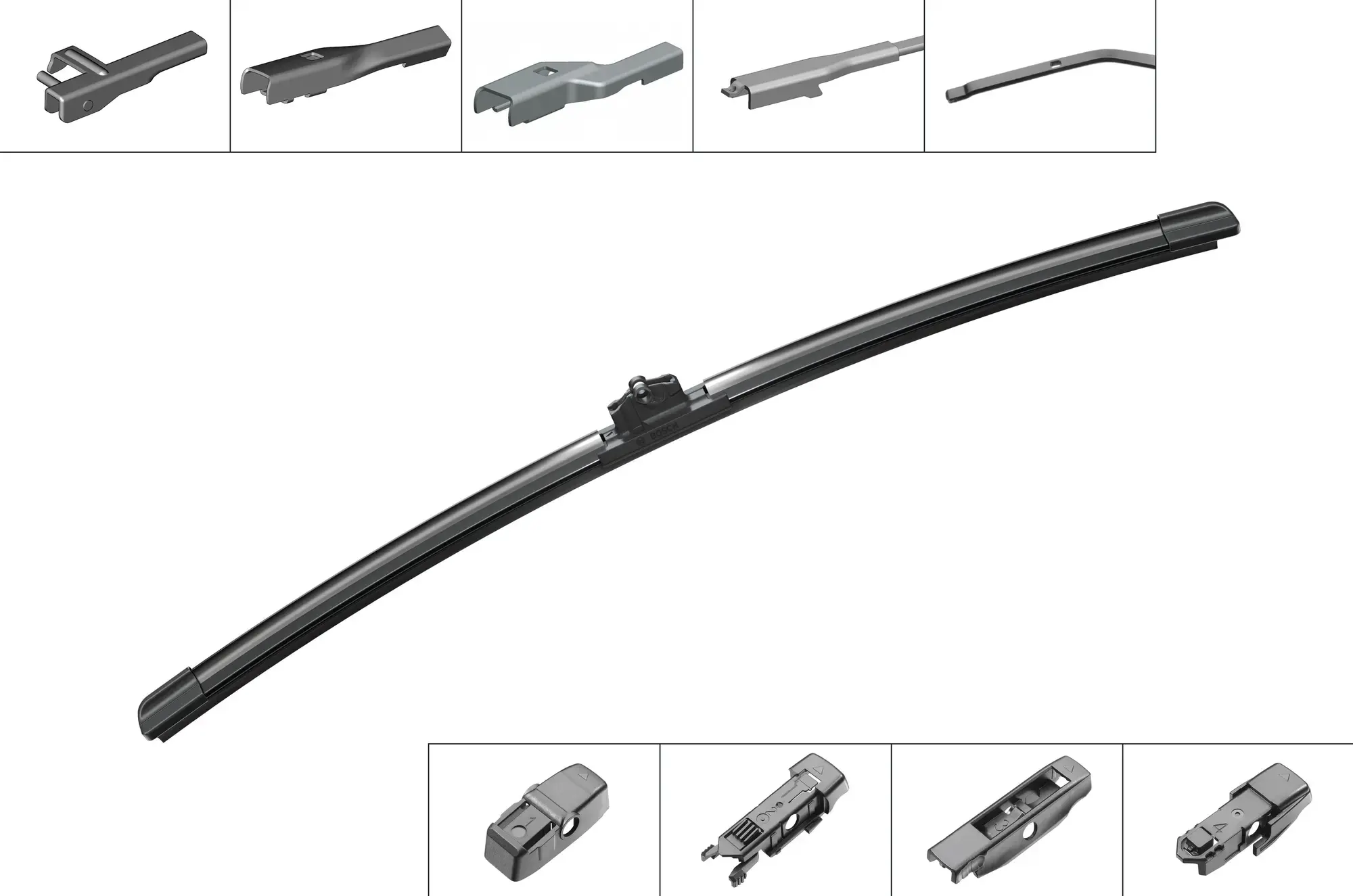 Bosch Aerotwin Single Flat Wiper Blade AP19U