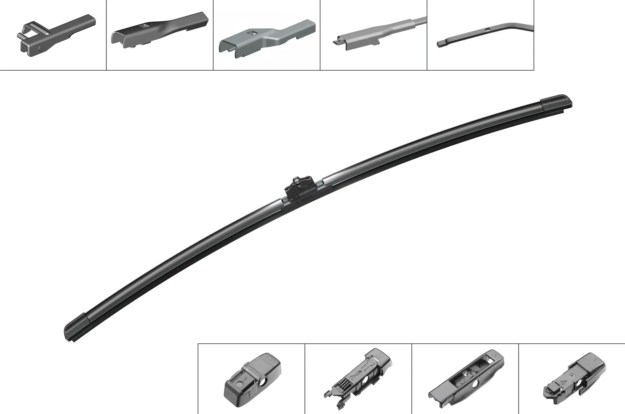 Bosch Aerotwin Single Flat Wiper Blade AP22U