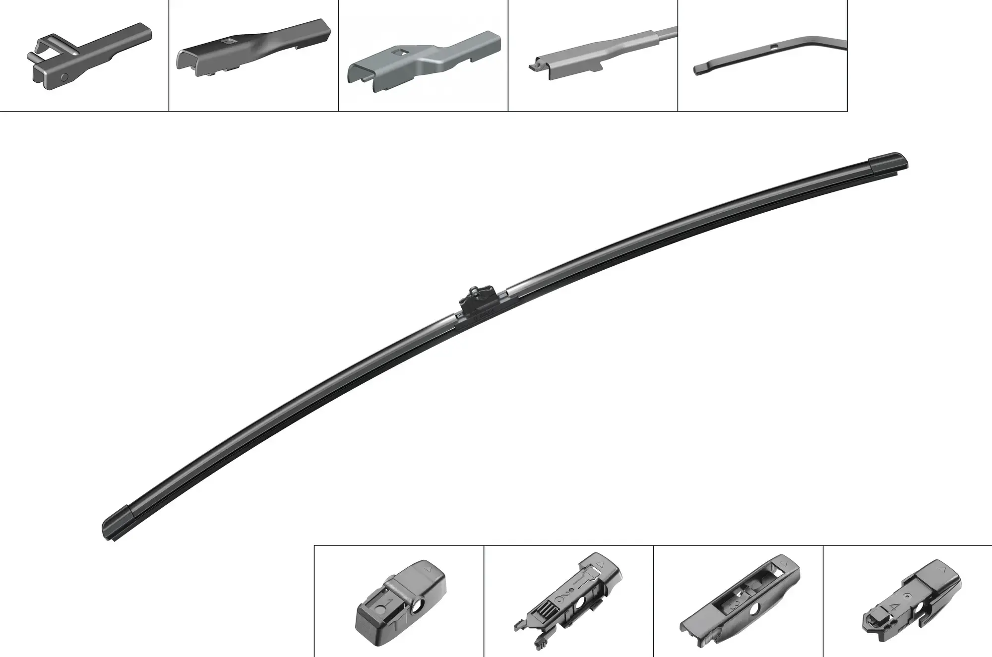 Bosch Aerotwin Single Flat Wiper Blade AP28U