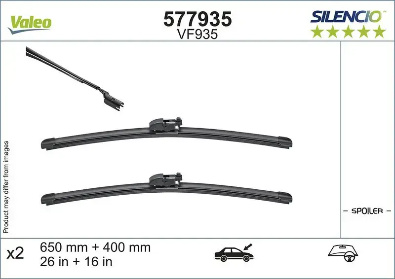 Valeo Universal Flat Wiper Blade