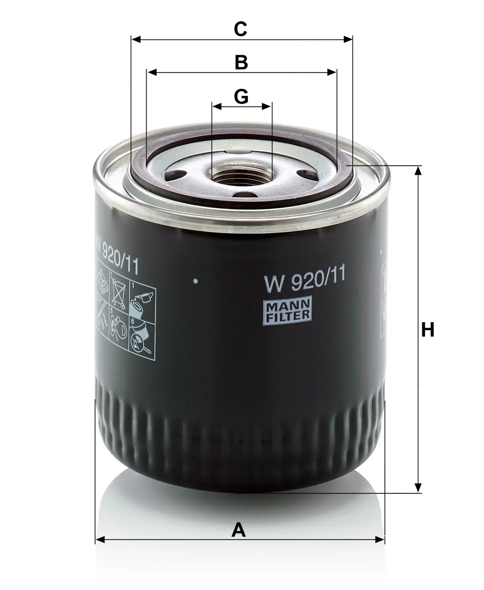 MANN-FILTER Oil Filter