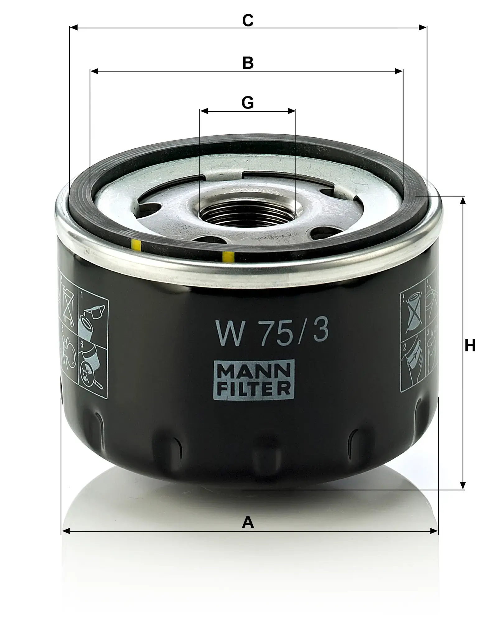 MANN-FILTER Oil Filter
