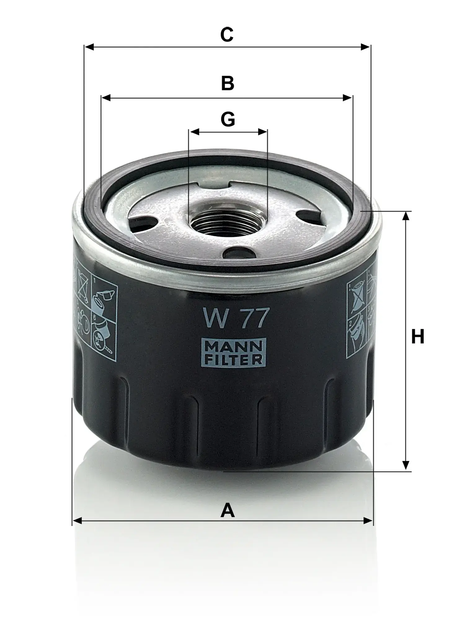 MANN-FILTER Oil Filter