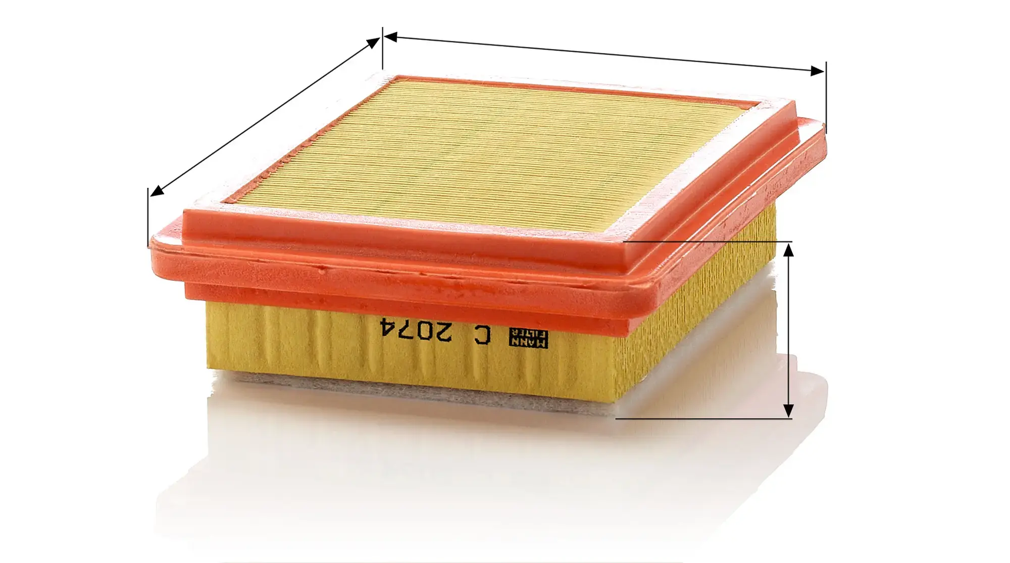 MANN-FILTER Air Filter