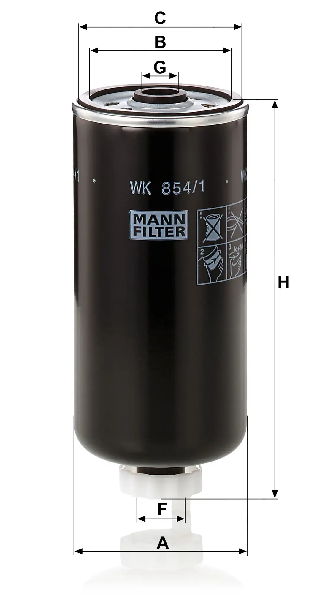 MANN-FILTER Fuel Filter